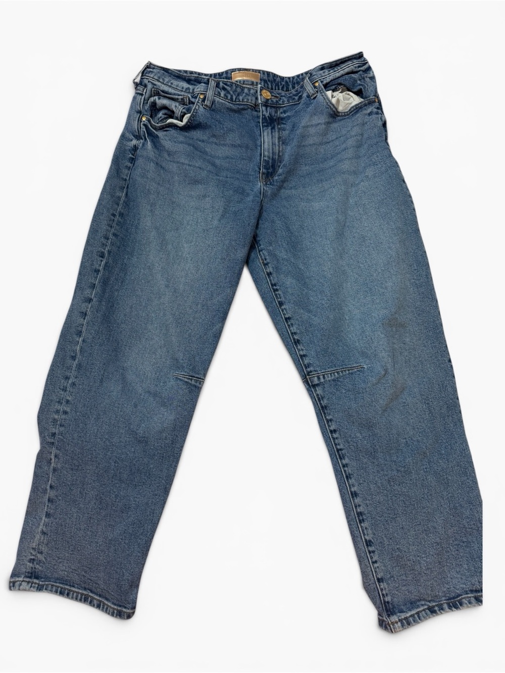 Kut from the Kloth Women’s Ashley Slouchy Barrel Blue Denim Jeans